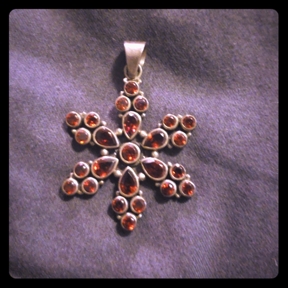 Snowflake pendant